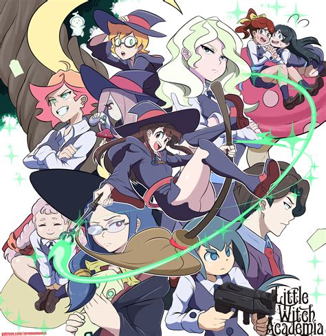 Magical Transformations in Cute Little Witch Academia